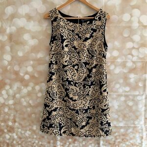 Arianna By Howard’s Black & Gold Dress